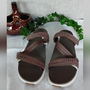 Womens Dansko Rosette Slip On Sports Sandals